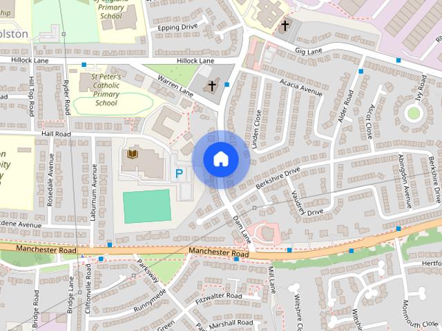 Dam Lane, Woolston, Warrington