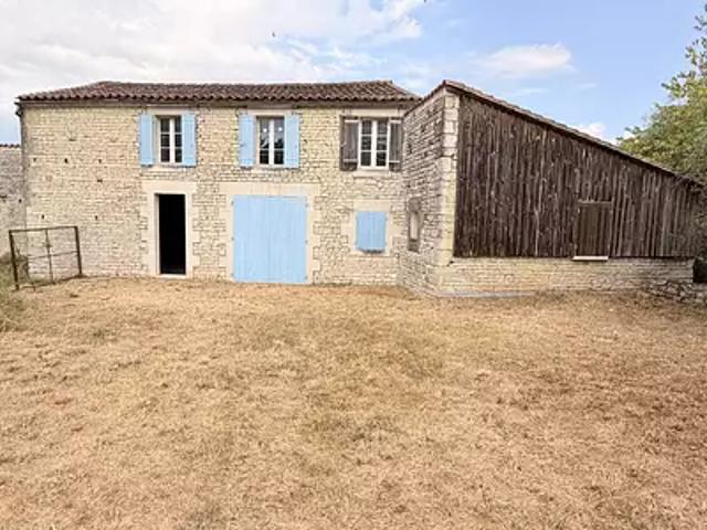 Dampierre sur Boutonne 17470 Achat / Vente maison 3 pièces t3 jardin