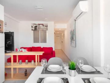 Apartamento en alquiler en Torrequebrada - Cocina equipada