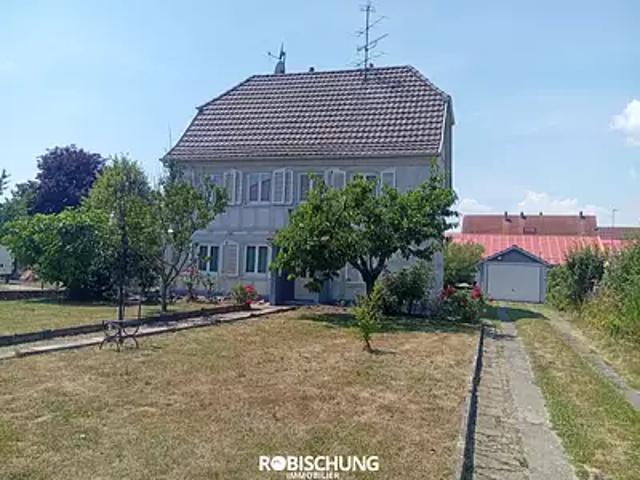 Dannemarie 68210 Achat / Vente maison 6 pièces t6 jardin