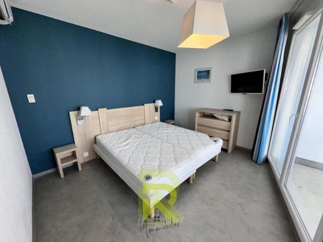 Dans charmante résidence de vacances, beau T2 de 53m2 utiles