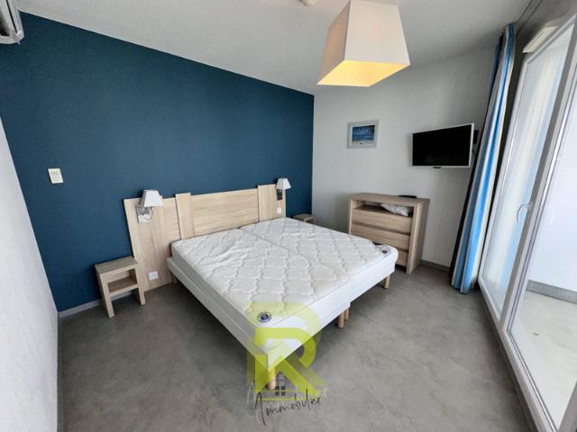 Dans charmante résidence de vacances, beau T2 de 53m2 utiles