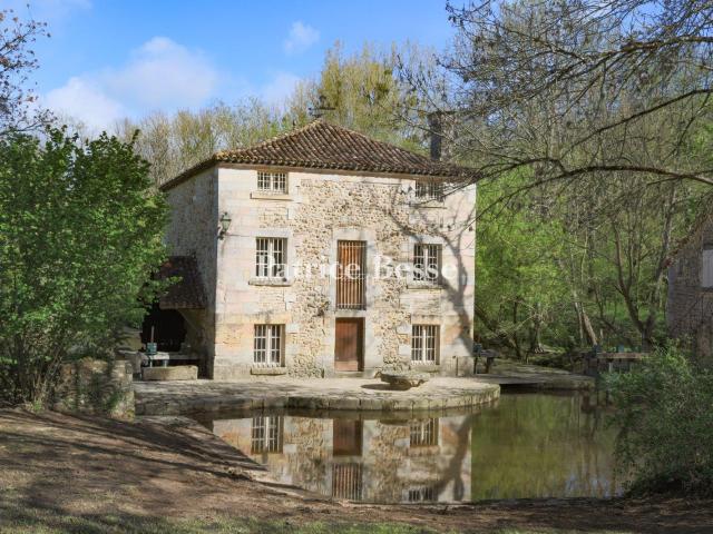 Dans la Vienne touristique, au milieu d'un parc traversé par. 740m² Poitiers