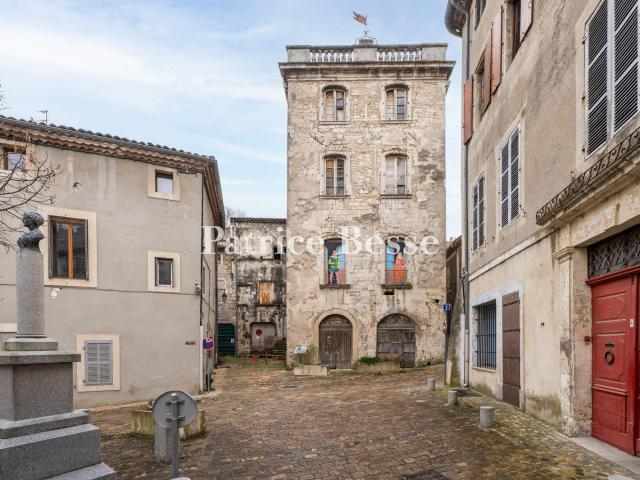 Dans l'ancienne capitale du Vivarais, au bord du Rhône, une. 780m² Viviers