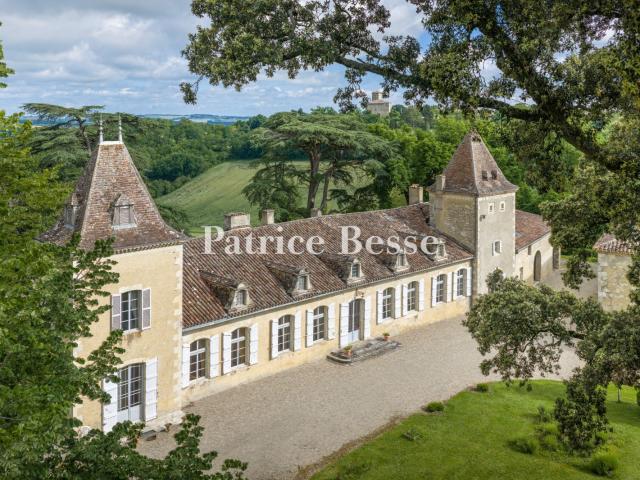 Dans le Gers, à proximité de Lectoure, en position dominante. 580m² Lectoure