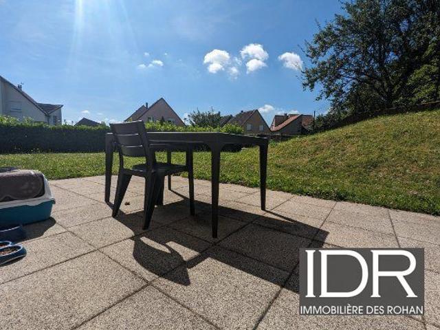 Dans un bel environnement rez de jardin de 47 m²