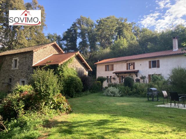 Dans Un Cadre Exceptionnel, Ancien Moulin Du XVIIe siècle Av. 148m² Saint Maurice des Lions