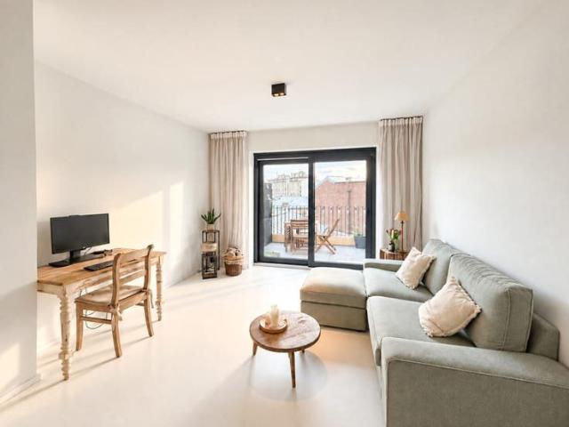 Dansaert – 60 m² apartment + terrace