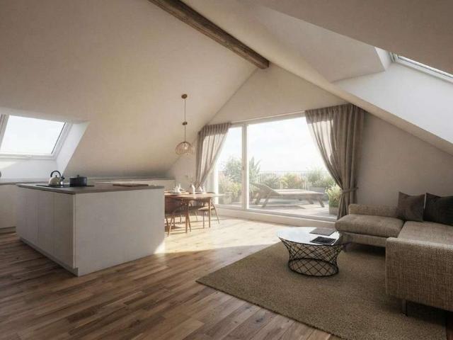 Dachgeschosswohnung mit traumhafter Dachterrasse und 2 Außenstellplätze