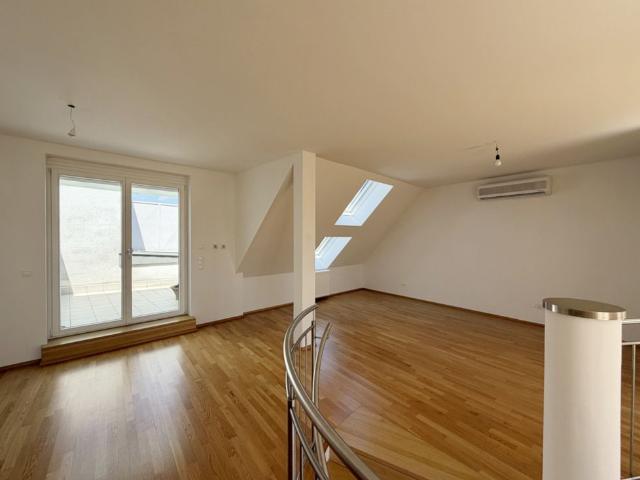 Dachgeschosswohnung mit Wienblick