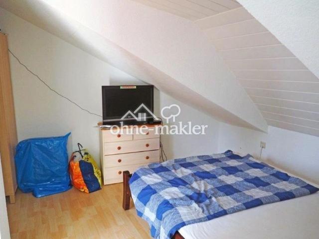Dachgeschosswohnung mit Dachterrasse und Rheinblick