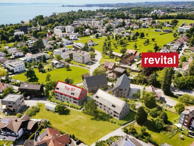 Dachgeschosswohnung mit Seeblick am Funkenweg Ruhelage im Zentrum Seenähe Top B7