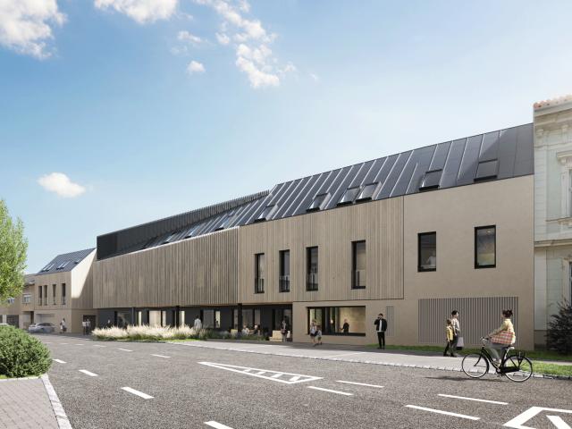 Dachgeschosswohnung mit Klimaanlage und Terrasse im Stadtzentrum | Nachhaltiger Neubau
