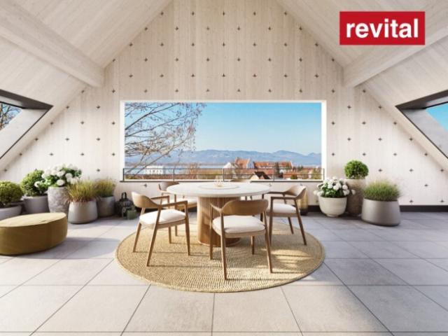 Dachgeschosswohnung mit Seeblick Wohnen am Funkenweg Ruhelage im Zentrum Top B7