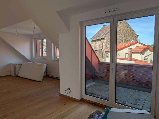 Dachgeschosswohnung im sanierten Hofgut Obermühle