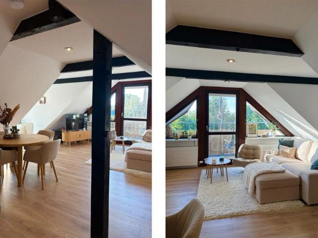 Dachgeschosswohnung in historischer Stadtvilla