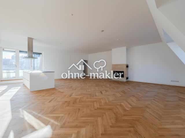 Dachgeschosswohnung inkl. Aufdachterrasse nahe Ludwigkirchplatz provisionsfrei