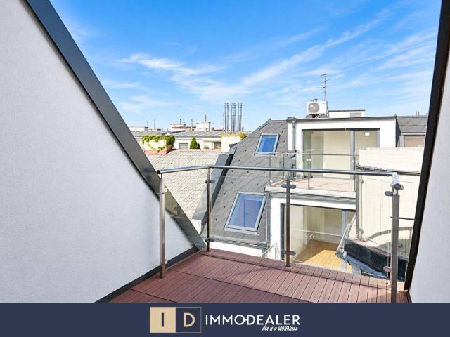 DACHGESCHOSS MAISONETTE MIT TERRASSE ERSTBEZUG 112 m2 IN BEGEHRTER LAGE DES 3.BEZIRKS