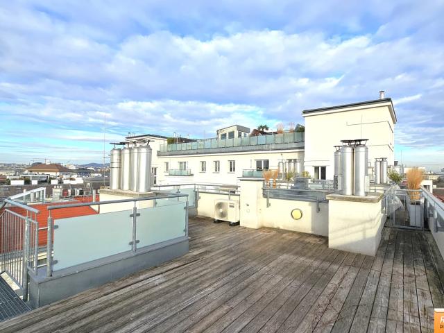 DACHGESCHOSS MAISONETTE NÄHE STADTPARK MIT GROSSTERRASSE UND FERNBLICK