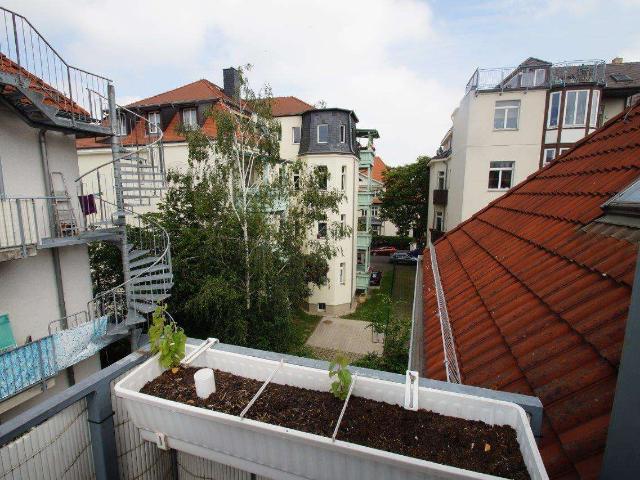 Dachgeschoss mit sonnigem Ausblick im beliebten Leipzig Gohlis, provisionsfrei