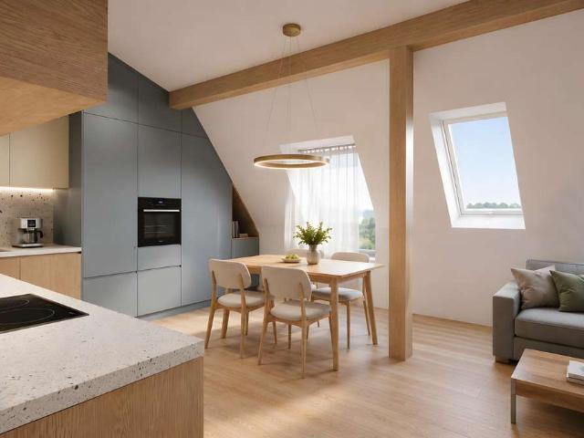 Dachgeschoss mit Terrasse und zwei Bädern – großzügige 3 Zimmer auf ca. 112,5 m² FHD 1.5.1
