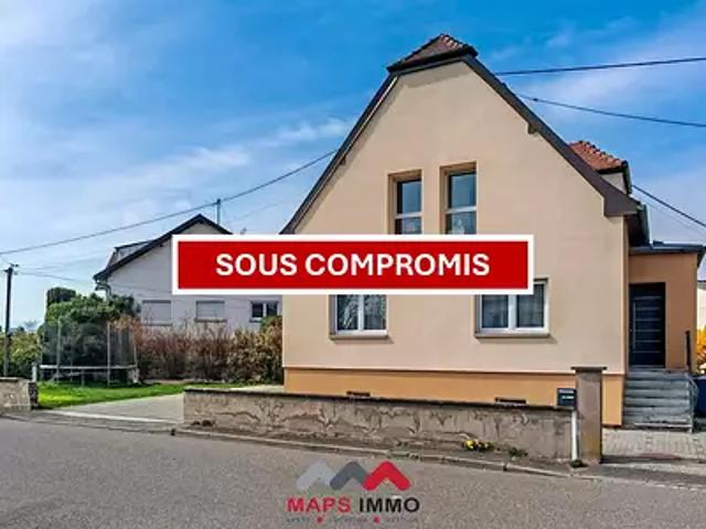 Dachstein 67120 Achat / Vente maison 6 pièces t6