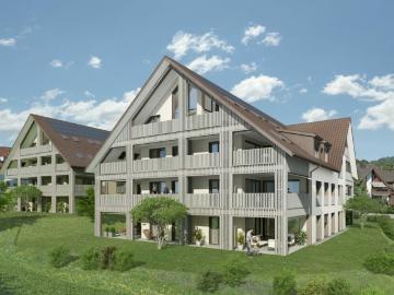 Dachwohnung mit grandiosem Bergpanorama