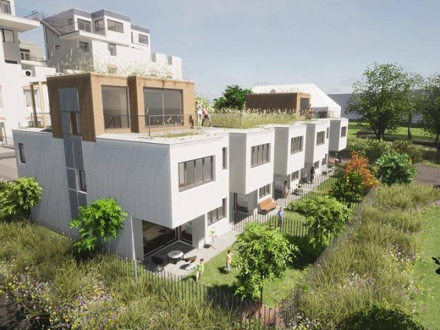 Dachterrasse 360° Panoramablick +SCHLÜSSELFERTIG+ Traumhaftes Reiheneckhaus in Ebenfurth mit direktem Blick auf den Fischa Fluss + 6 Zimmer + Kamin + Garten + Bahnhofsnähe