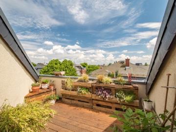 Bonhoefferplatz - Keller, Terrasse, Ausgestattete Küche