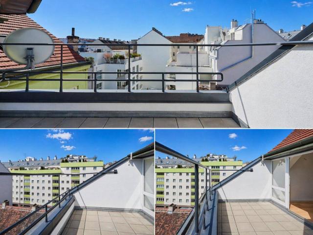 Dachterrassen Traum, 3,5 Zimmer, klimatisiert, zu kaufen!