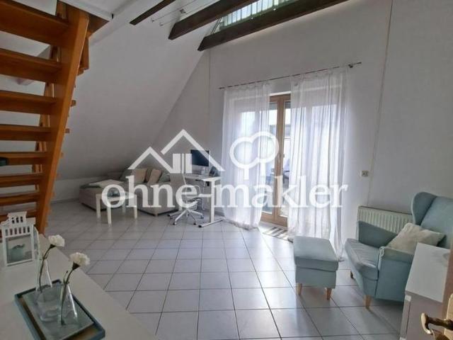 Dachterrassenluxus 24 qm Fläche in Augsburg Kriegshaber mit Maisonette. Ruhig und toller Blick!
