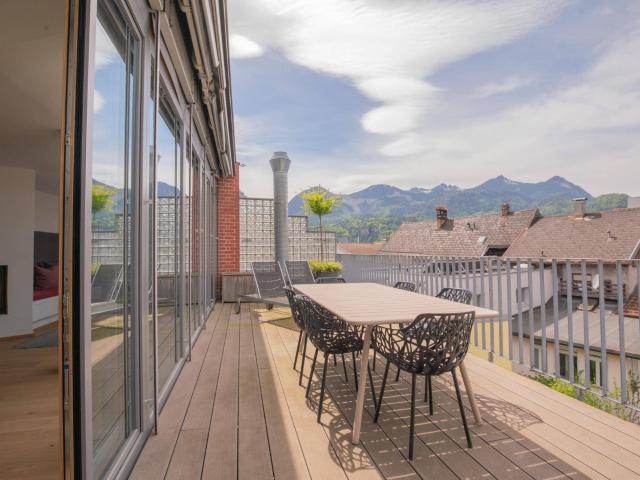 Dachterrassenwohnung in der Bludenzer Altstadt ein Zuhause, das begeistert