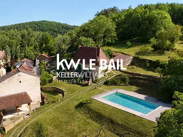 Daglan 24250 Achat / Vente maison 7 pièces t7 piscine terrasse