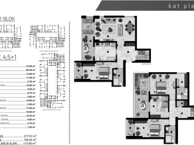 Daire ALPİŞ LADEN HOUSE 4+1, Bursa, Türkiye 190097