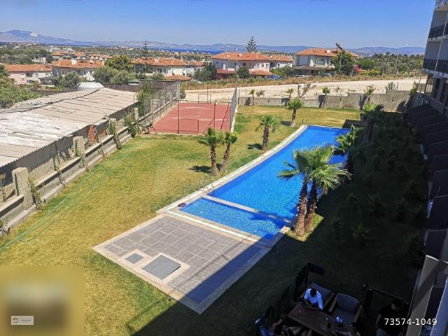 Dalyan yıllık manzara havuz otopark asansör eşyalı teraslı 2+1
