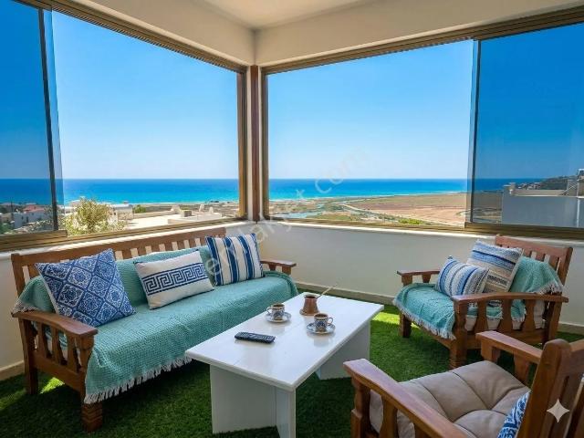 Dalaman'da Emsalsiz Rodos Ve Deniz Manzaralı Satılık Villa