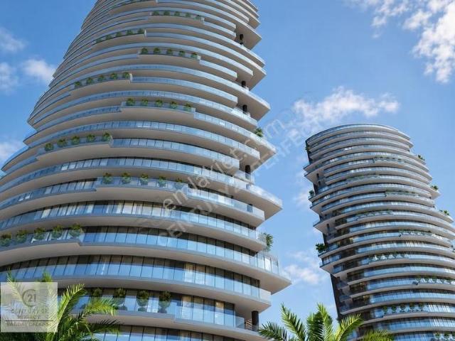 Dap Teras Kule'de Deniz Manzaralı Full Eşyalı Kiralık 1+0