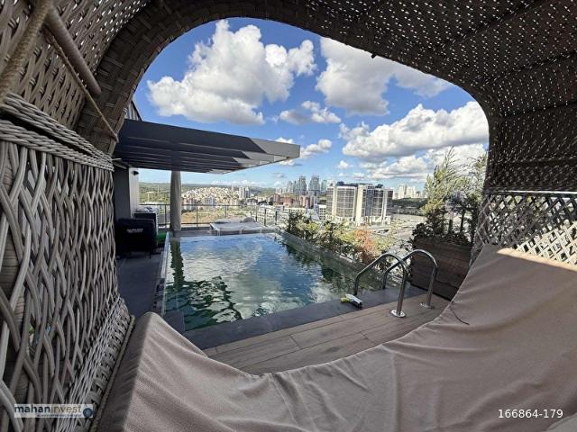 DAP Yeni Levent Teraslı Havuzlu En Özel Penthouse