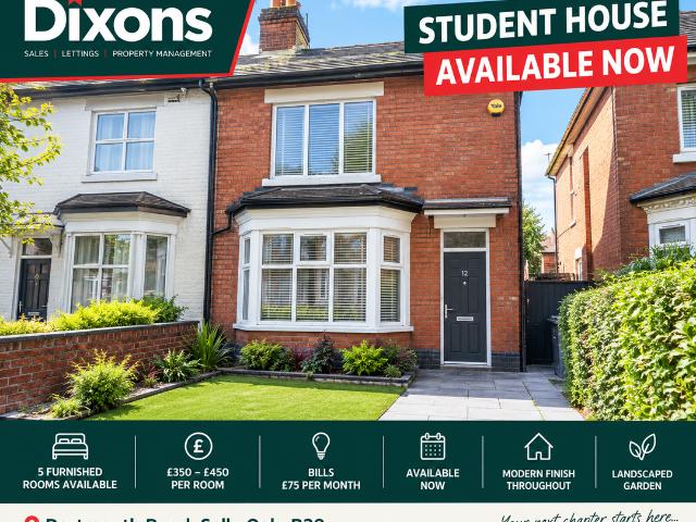Dartmouth Road, Birmingham B29, 1 bed property to rent, £350 pcm | PrimeLocation