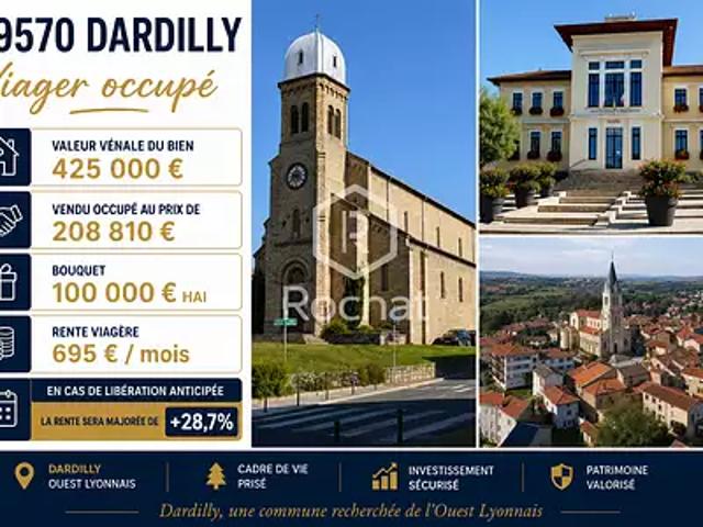 Dardilly 69570 Achat / Vente appartement 6 pièces t6 au dernier étage