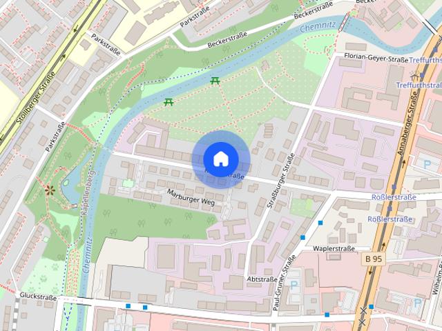 Darf es etwas besonderes sein? 2 Raum Altbauwohnung in ruhiger Lage mit viel Platz