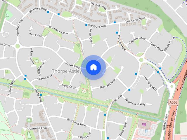 Darien Way, Thorpe Astley, Braunstone, Leicester