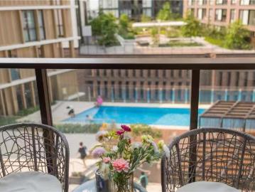 Darling Rise One BED & STUDY & CAR North For Sale Facing the Swimming Pool