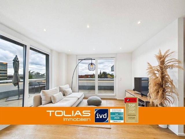 Das Gerhardt ruhig und zentral: exklusives Penthouse auf modernem und hochwertigem Wohnstandard