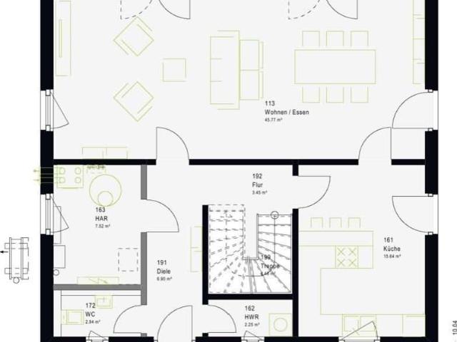 Das Familienzuhause modern, offen, gemütlich
