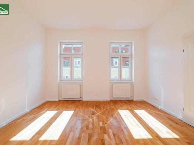 Das Hasner Palais – Hochwertig sanierte Altbau Wohnung im 3. OG mit Lift! Ruhelage nahe U6 Thaliastraße!