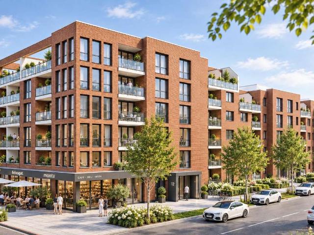 Das Optimum an Energieeffizienz I WE 21 I Moderne 2 Zimmer Erdgeschosswohnung mit Loggia