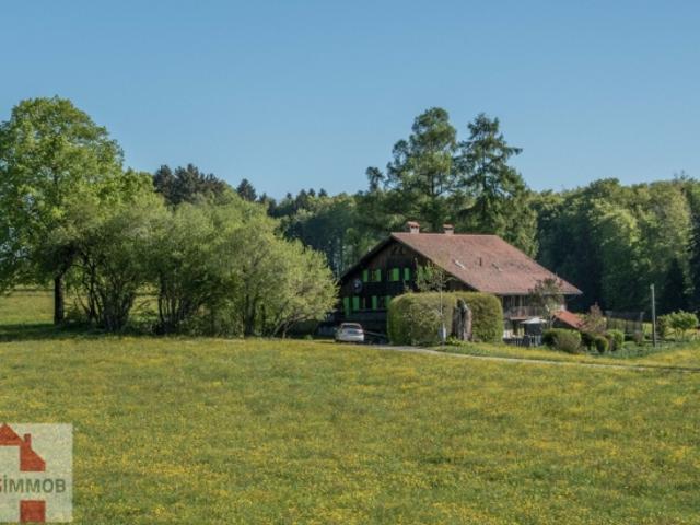 Das Land, nur wenige Minuten von der Stadt entfernt