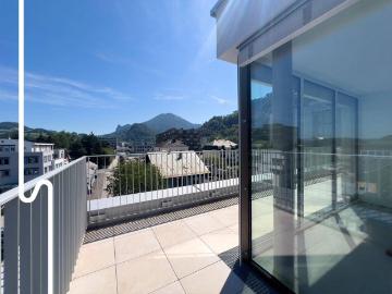 DAS STADTGLÜCK | Exklusives Neubau Penthouse mit 360° Dachterrasse | Tiefgarage & Barrierefrei