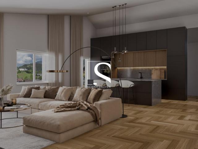 DAS PENTHOUSE DAS SONN.VEIT | Letzte Einheit im Projekt | 360° Ausblick. 4 Meter Raumhöhe. Barrierefrei & Tiefgarage